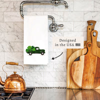 Shamrock Truck Tea Towel