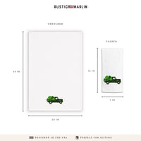 Shamrock Truck Tea Towel