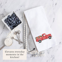 Berries Truck Tea Towel