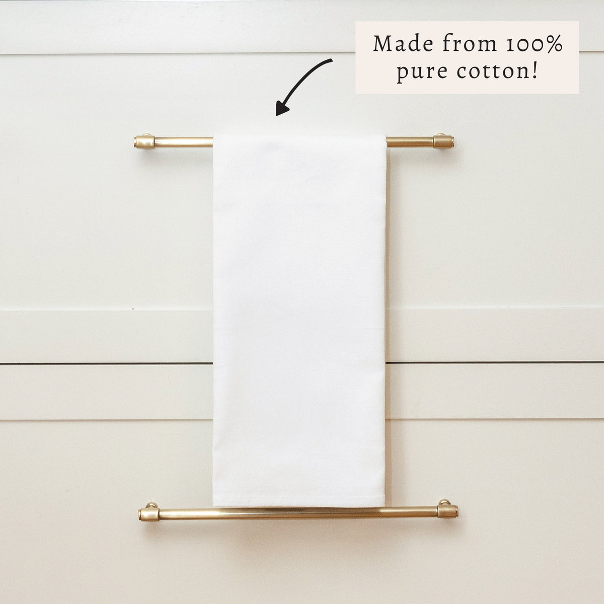 Custom Graphic Personalized Tea Towel