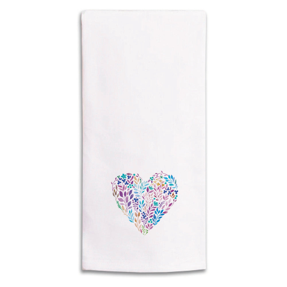 Mosaic Heart Tea Towel