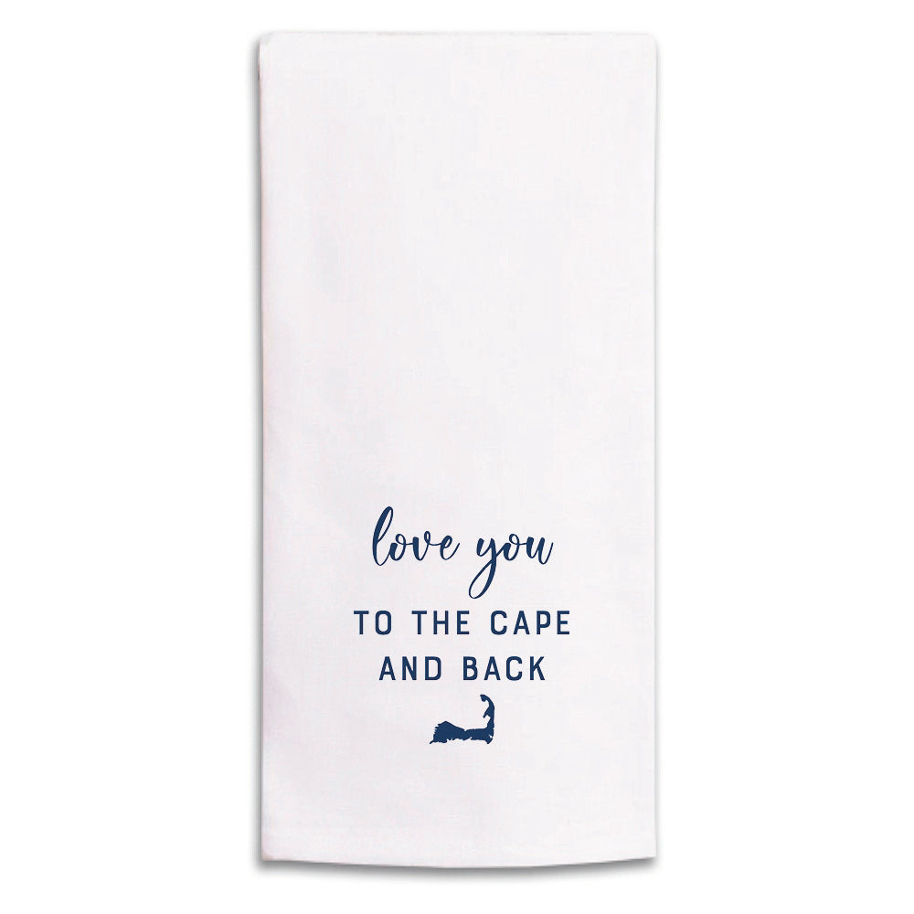 To The Cape And Back Tea Towel