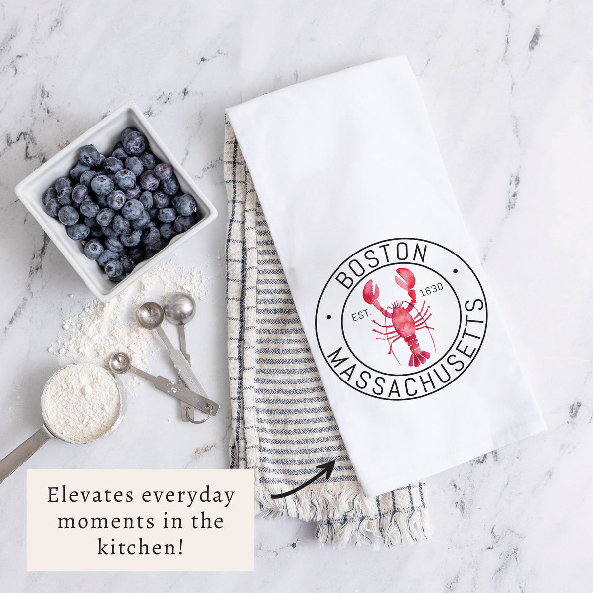 Boston Lobster Tea Towel