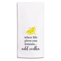 When Life Gives You Lemons Tea Towel