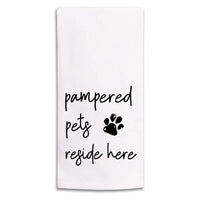 Pampered Pets Tea Towel