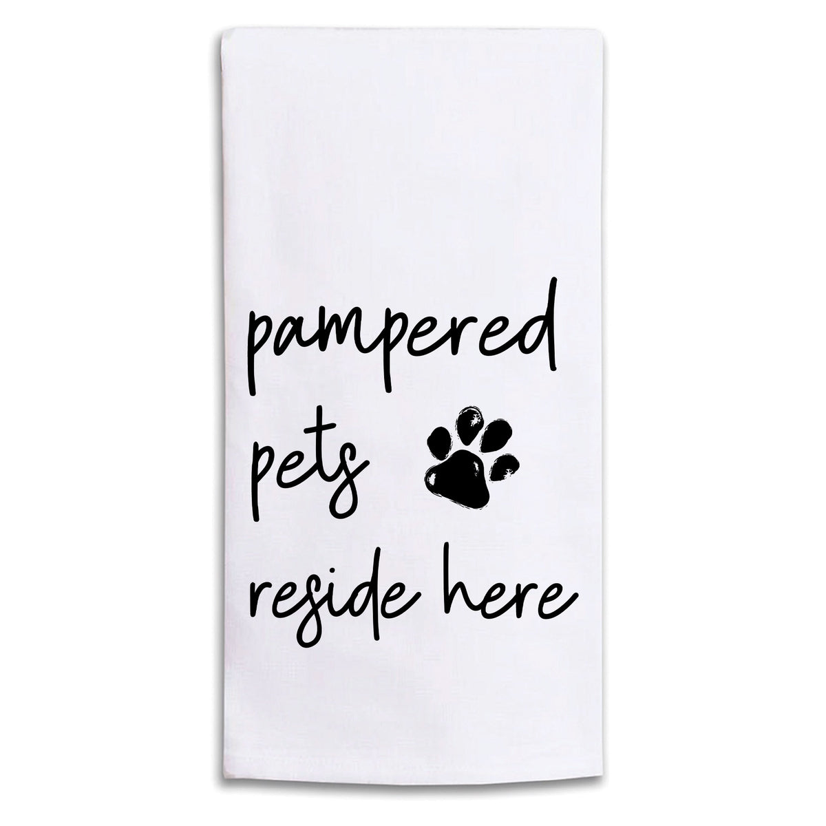 Pampered Pets Tea Towel