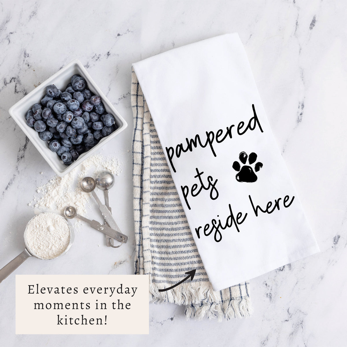 Pampered Pets Tea Towel