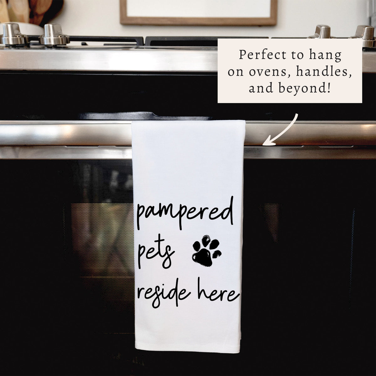 Pampered Pets Tea Towel