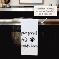 Pampered Pets Tea Towel