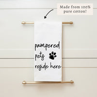 Pampered Pets Tea Towel