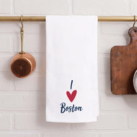 I Love Personalized Tea Towel