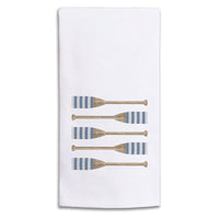 Striped Oars Tea Towel