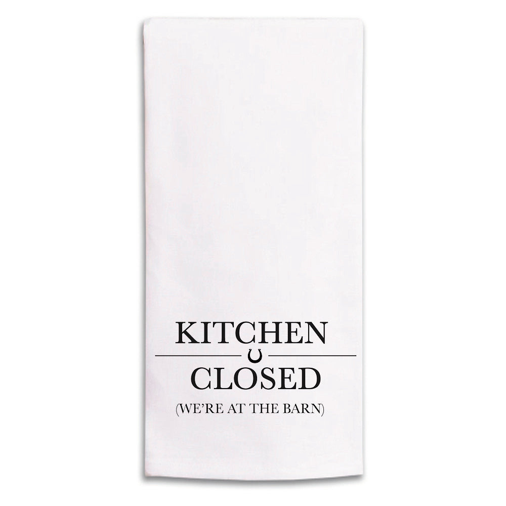 Kitchen Closed Tea Towel