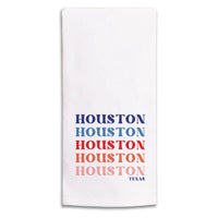 Repeating Houston Tea Towel