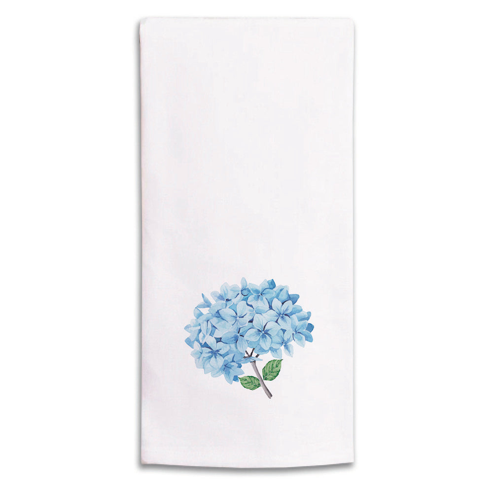 Blooming Hydrangea Tea Towel