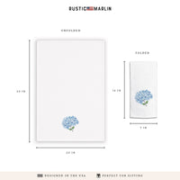Blooming Hydrangea Tea Towel