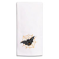 Trick or Treat Bat Tea Towel