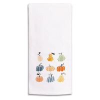 Pumpkin Patch Tea Towel