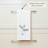 Apres Ski Martini Tea Towel