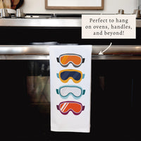 Ski Goggles Tea Towel
