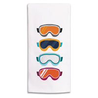 Ski Goggles Tea Towel