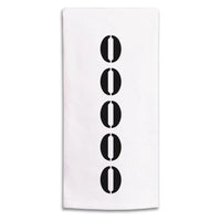 Your Word Vertical Personalized Tea Towel