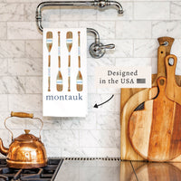 Oars Personalized Tea Towel