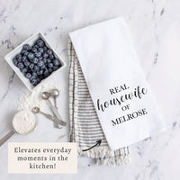 The Real Housewife Personalized Tea Towel