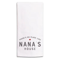 There's No Place Like "Your Word" House Personalized Tea Towel