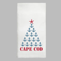 Anchor Tree Personalized Tea Towel