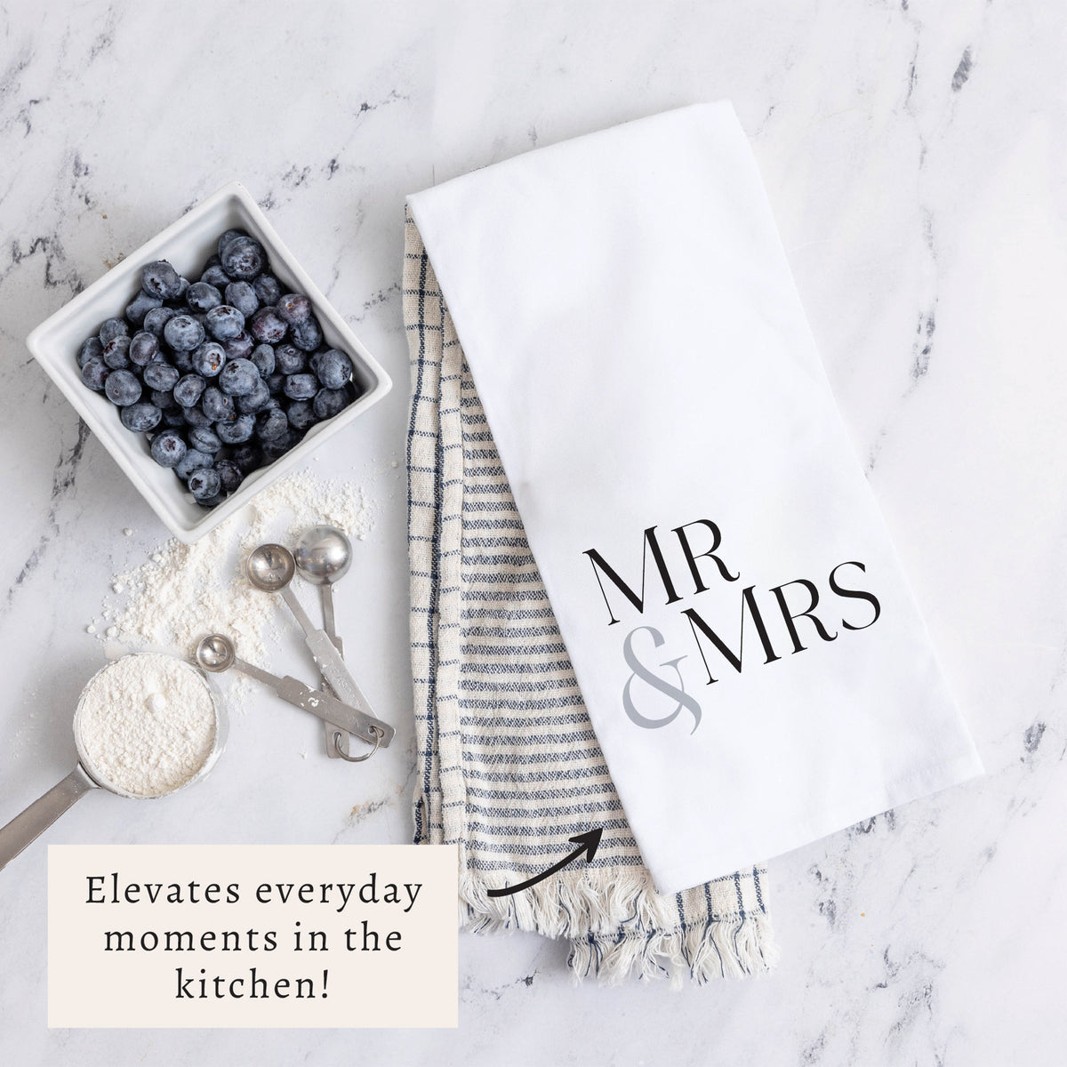 Mr & Mrs Tea Towel