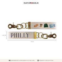 Philly Icons Keychain