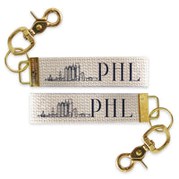 Philly Skyline Keychain
