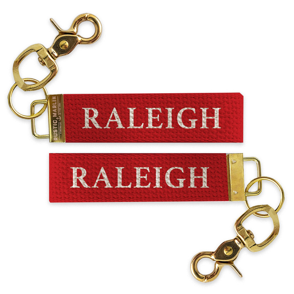 Raleigh Color Block Keychain