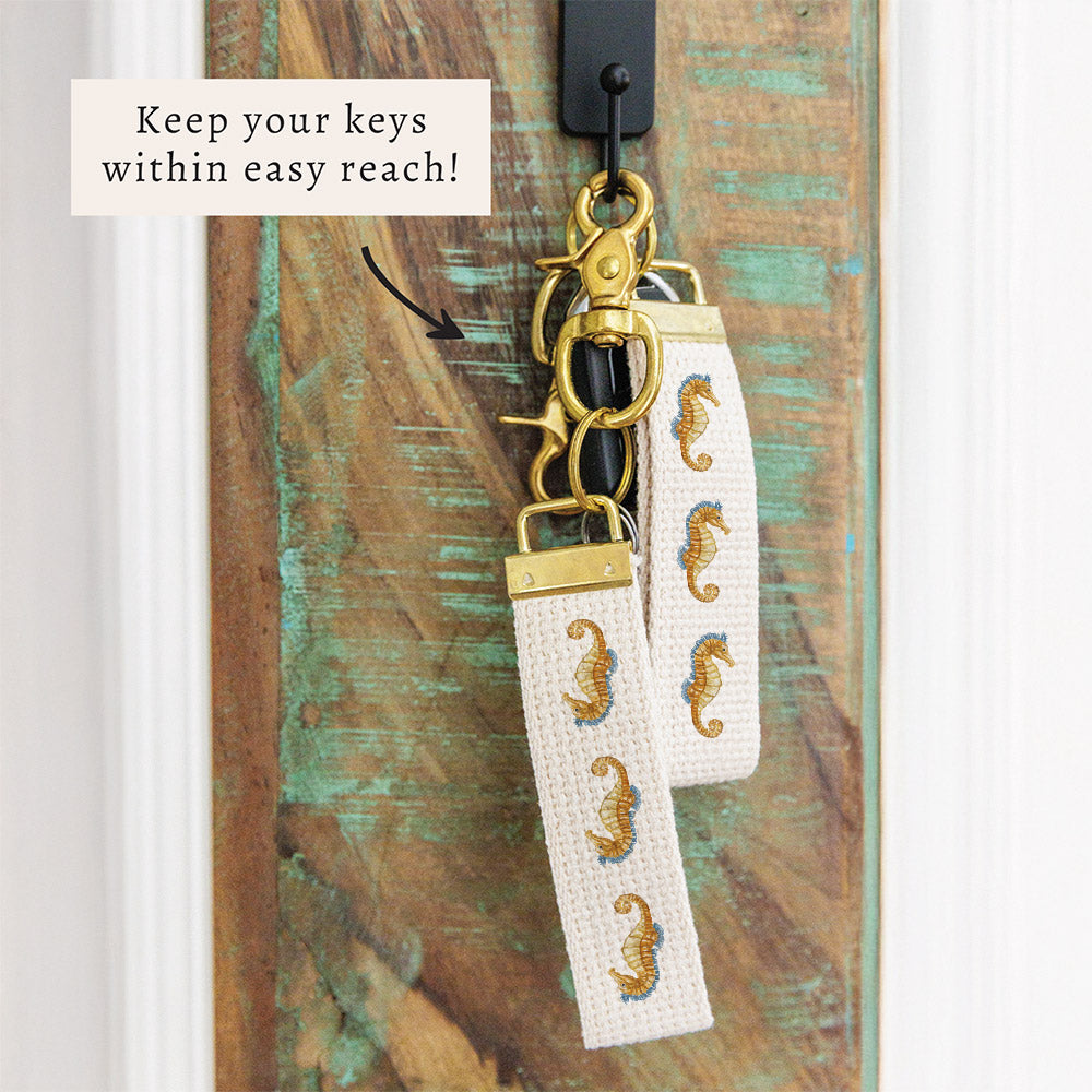 Seahorse Keychain