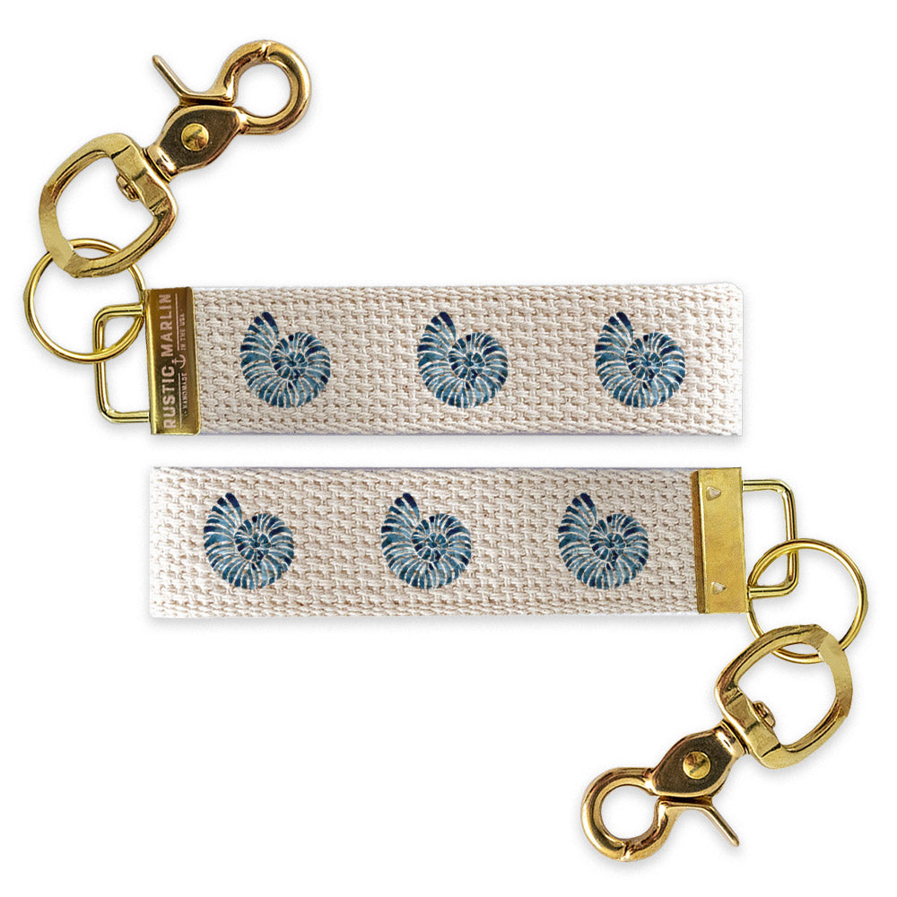 Blue Shell Keychain