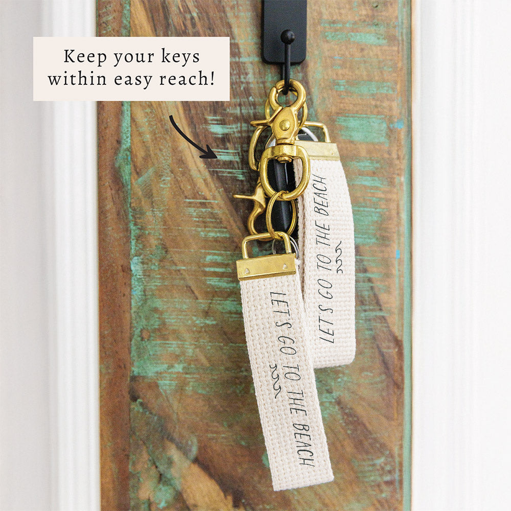 Let’s Go To The Beach Keychain