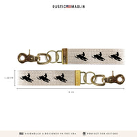 Snowmobile Keychain
