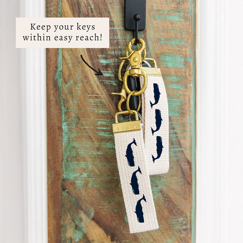 Whales Keychain
