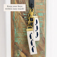 Whales Keychain