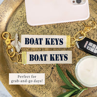 Boat Keychain
