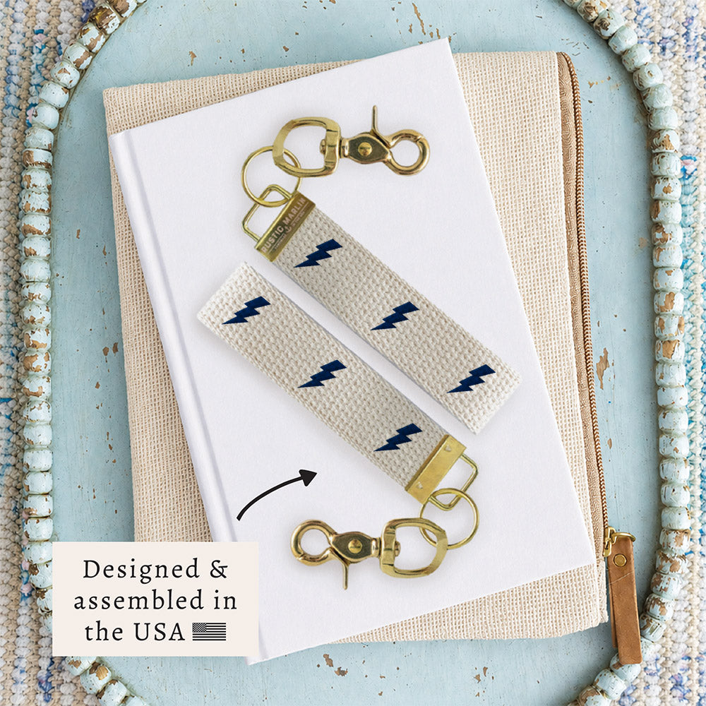 Lightning Bolt Keychain
