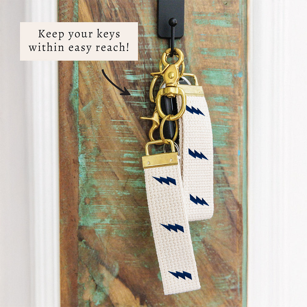 Lightning Bolt Keychain