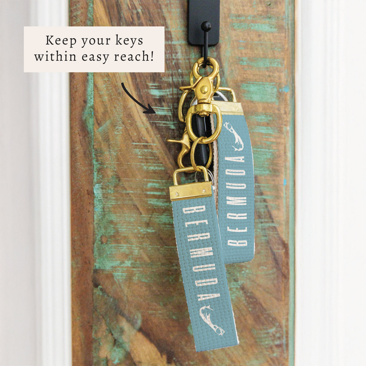 Bermuda Island Keychain