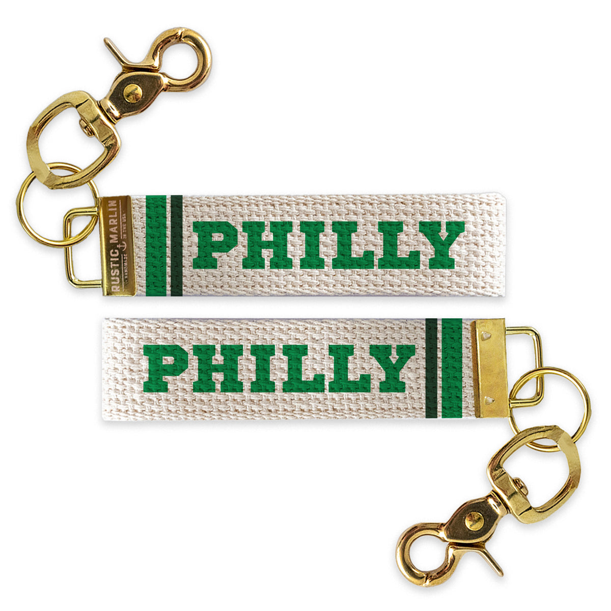 Philly Stripes Keychain