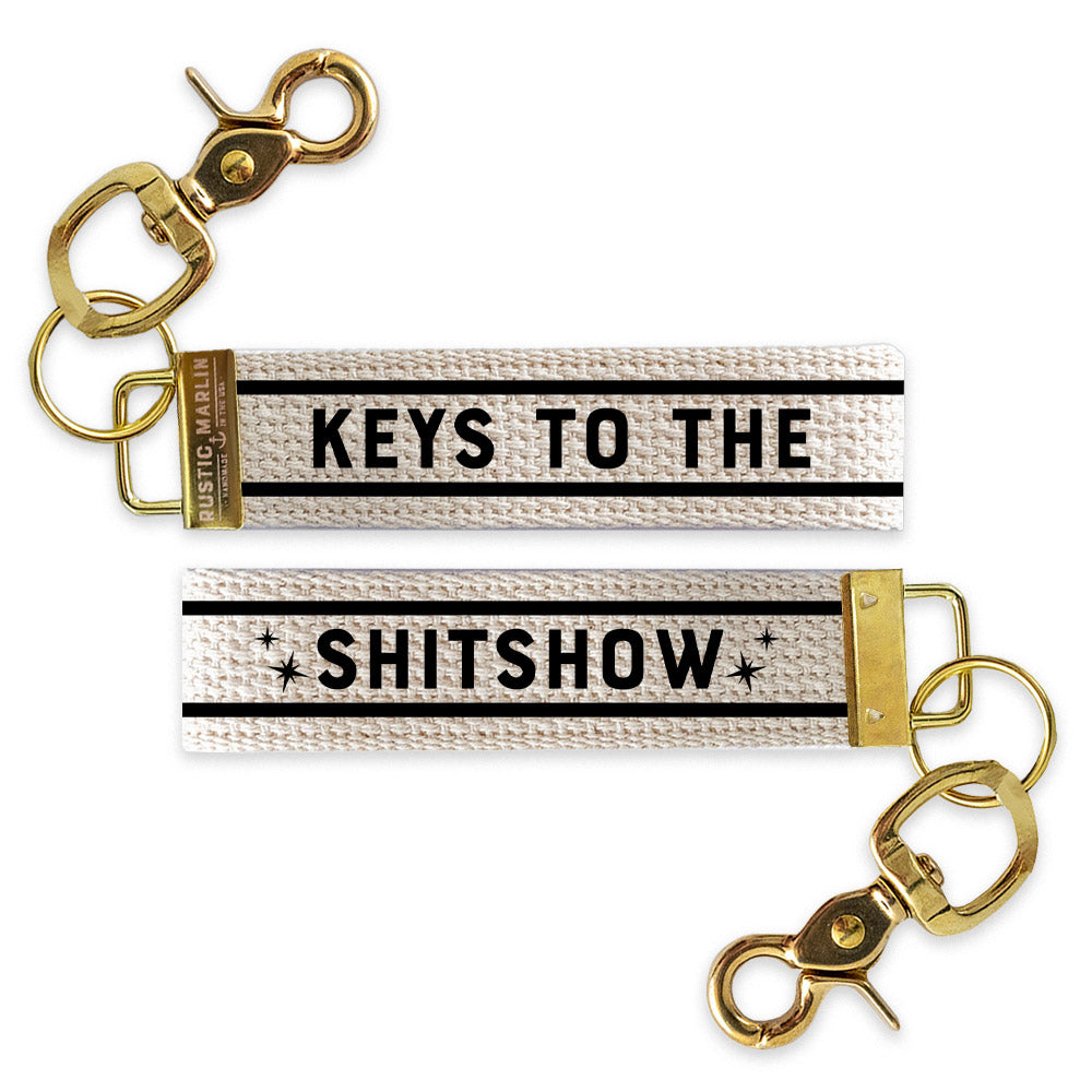 Keys to The Shitshow Keychain