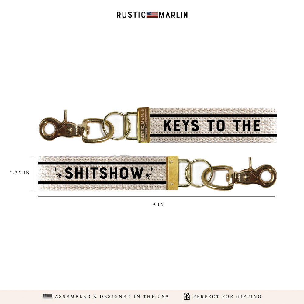 Keys to The Shitshow Keychain