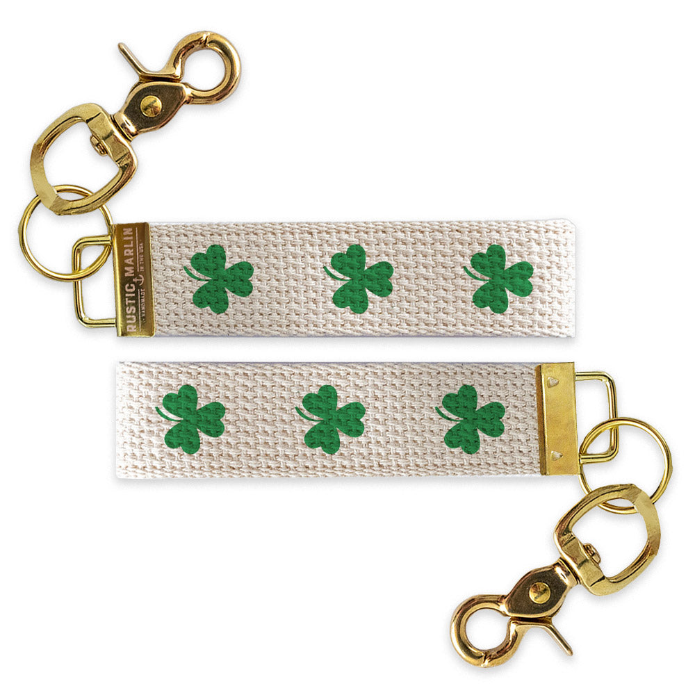 Shamrock Keychain