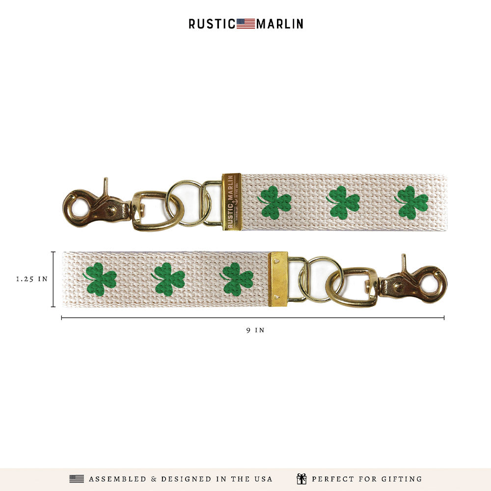 Shamrock Keychain
