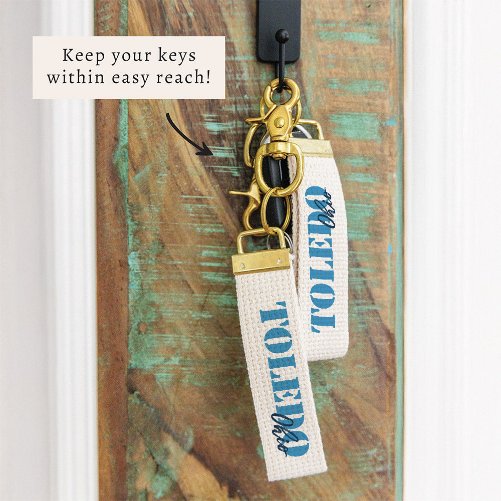 Toledo Ohio Keychain
